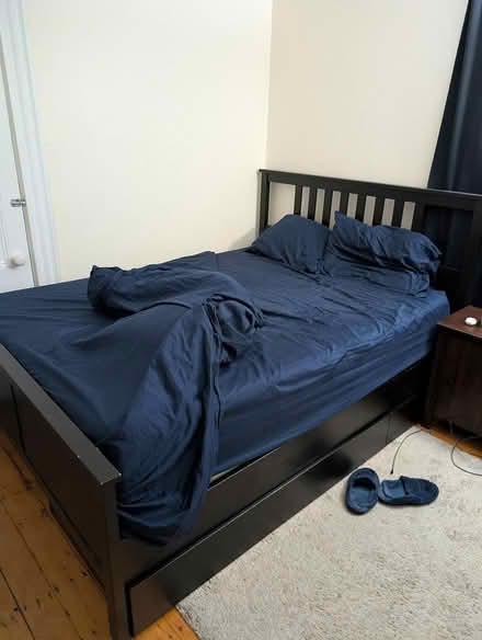 Photo of free Queen Bed Frame (Porter Square) #1