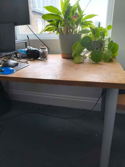 Photo of free Large Wooden Desk (Brownswood Park N5) #2