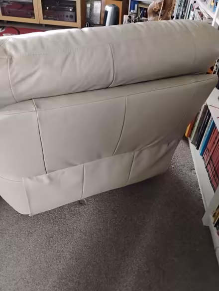 Photo of free Reclining real leather chair like new (Barry CF62) #4