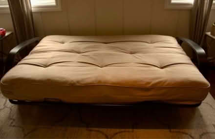 Photo of free Very comfy Futon needs to go (Etobicoke Scarlett rd&Eg. AveW) #4