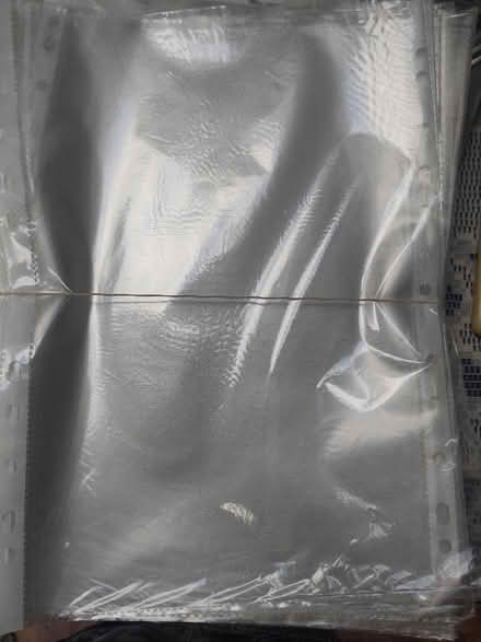 Photo of free A4 plastic pockets (Leeds LS8) #1