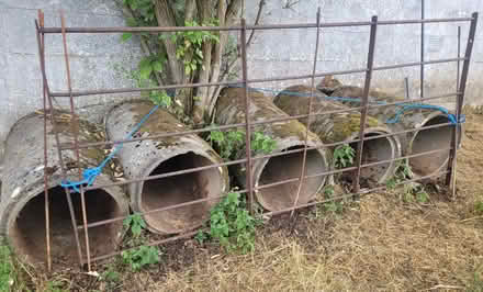 Photo of free 5 concrete pipes (Sandford, near Crediton) #2