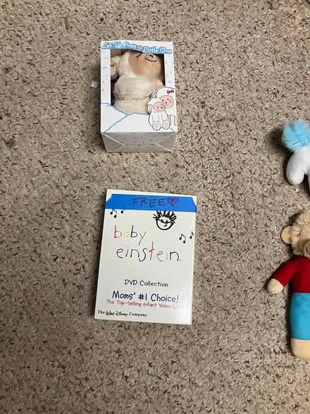 Photo of free Baby Einstein DVDs and prayer lamb (Arlington/West Medford line) #1