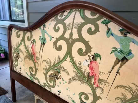 Photo of free Vintage solid wood king headboard (Mount Hermon) #2