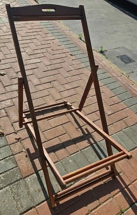 Photo of free Two deck chairs, no covers (Upper Norwood) #2