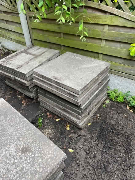 Photo of free 21 Paving slabs (Stockton Heath WA4) #2