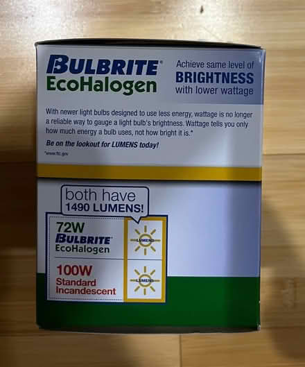 Photo of free 5 light bulbs (Fair Lawn, NJ) #3