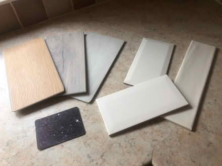 Photo of free Floor/wall tile/ worktop samples (Admaston telford) #1