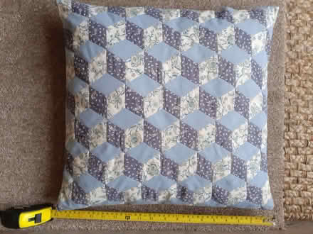 Photo of free Patchwork cushion (Slack Lane DE22) #1