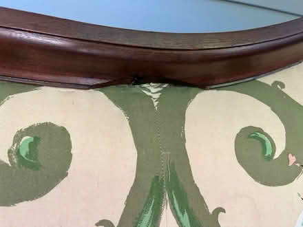Photo of free Vintage solid wood king headboard (Mount Hermon) #3