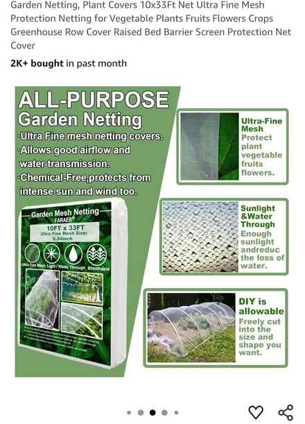 Photo of free Garden Mesh Netting (East Watertown, near Filipello) #3