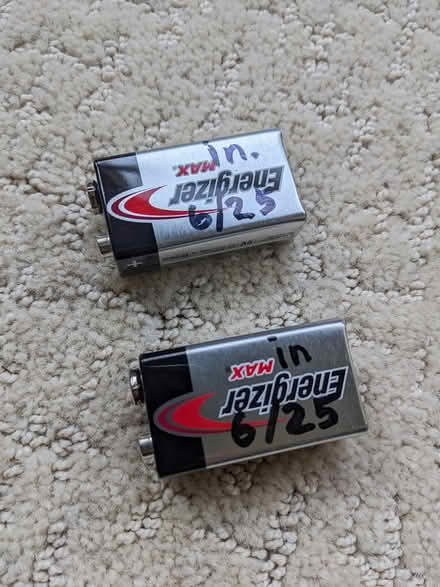 Photo of free 9 volt batteries (S of Ypsi) #2