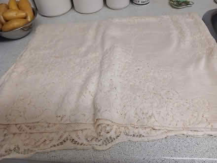 Photo of free Extra large crocheted tablecloths (Meadowvale and 401 area) #4