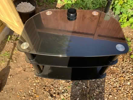 Photo of free Glass TV stand (Upton CH49) #1