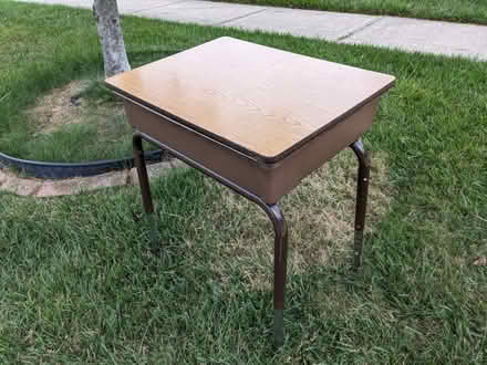 Photo of free Curb alert: headboard & small desk (S of Ypsi) #4