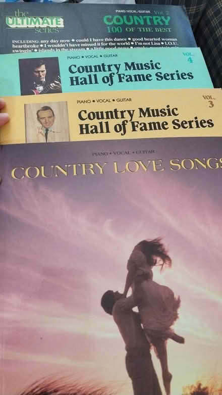 Photo of free piano, vocal, guitar books (Allen) #2