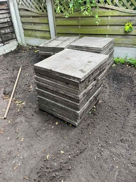 Photo of free 21 Paving slabs (Stockton Heath WA4) #1