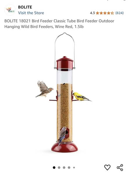 Photo of free Bird Feeder (East Watertown, near Filipello) #1
