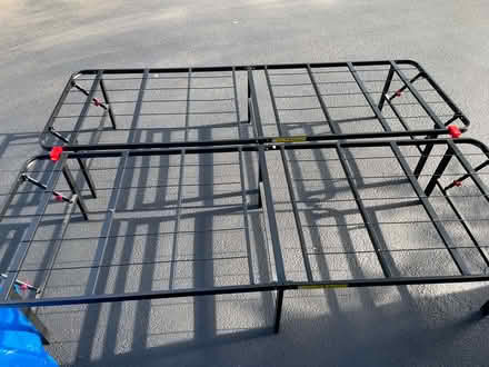 Photo of free Full sized mattress and bed frame (Buffalo Grove) #2