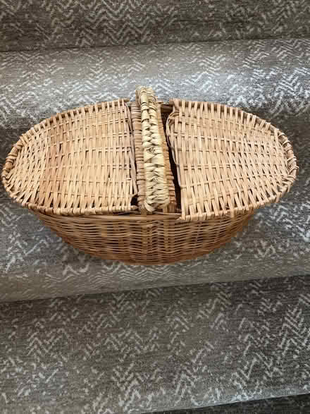 Photo of free Wicker picnic basket (Montrose) #3