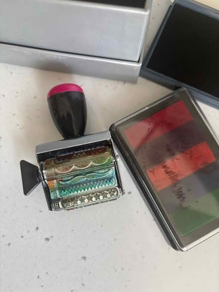 Photo of free Ink stamper and ink pad (Oxenholme LA9) #1