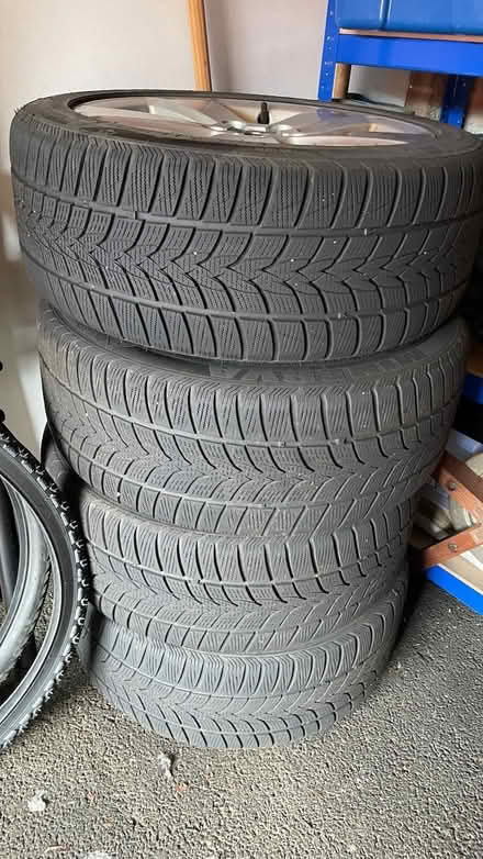 Photo of free Audi A3 Winter Tyres (rims included) (Bridge of Allan FK9) #1