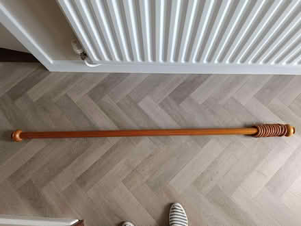 Photo of free Wooden Curtain pole (no brackets) (North Dublin Fairview/Clontarf) #1