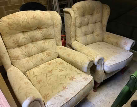 Photo of free Two Matching Armchairs (Bussage GL6) #1