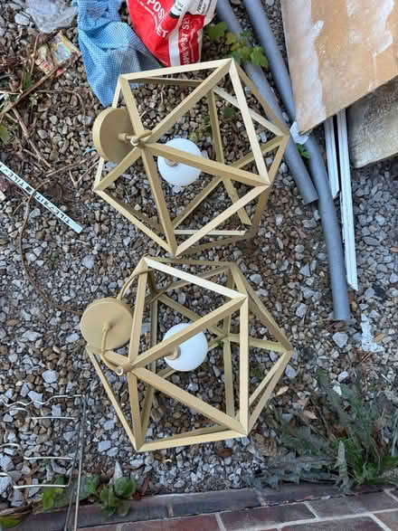 Photo of free 2 x Light Fittings (Kearsley) #1