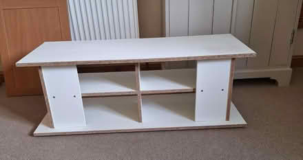 Photo of free White TV Stand (EH28) #2