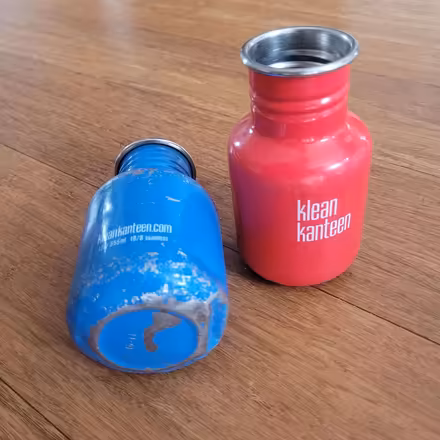 Photo of free Small stainless steel water bottles (Vale LA1) #1