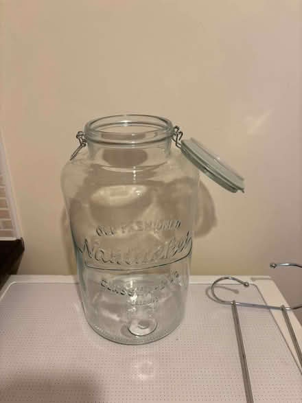 Photo of free Glass jar, large (Sherfield Park RG27) #1