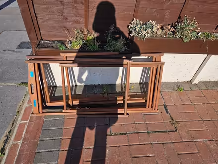 Photo of free Two deck chairs, no covers (Upper Norwood) #1