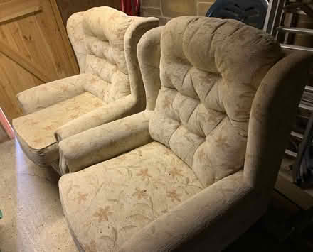 Photo of free Two Matching Armchairs (Bussage GL6) #2