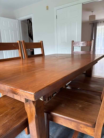 Photo of free Kitchen table and 6 chairs (Limerick) #3