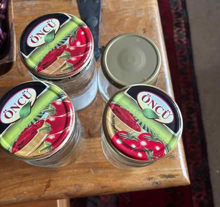 Photo of free 4 large jars with lids (Lemsford AL8) #2