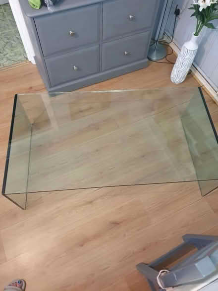 Photo of free Heavy glass coffee table (Epsom KT19) #1