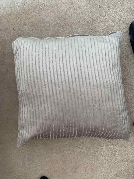 Photo of free Grey cushion (Watford Heath WD19) #1