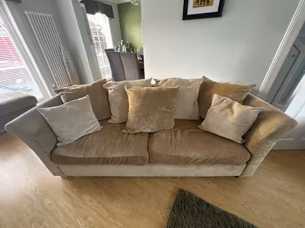 Photo of free Couch and chair (Templehall Kirkcaldy KY2) #2