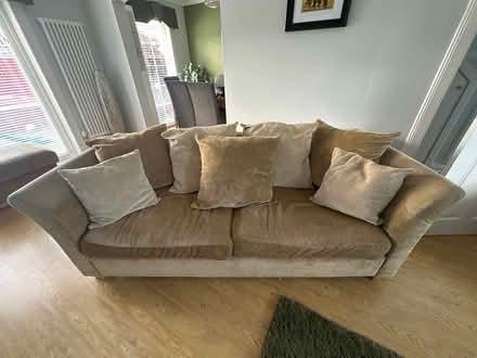 Photo of free Couch and chair (Templehall Kirkcaldy KY2) #2