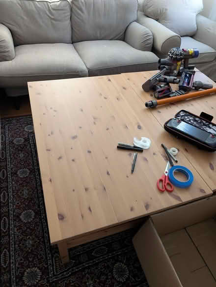 Photo of free Wood Coffee Tables (Porter Square) #1