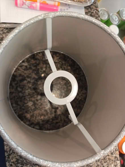 Photo of free Silver glitter lampshade (Kingsley Park) #2
