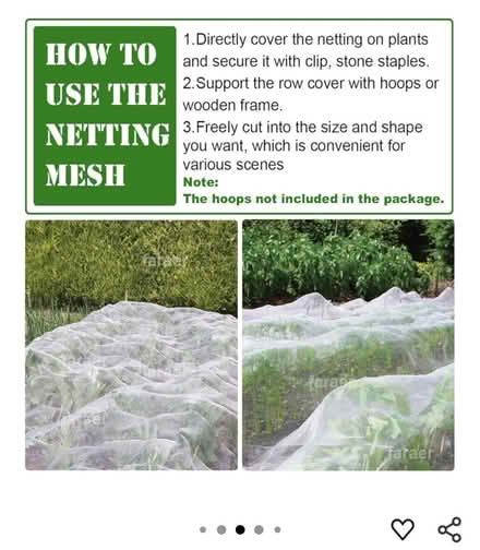 Photo of free Garden Mesh Netting (East Watertown, near Filipello) #4