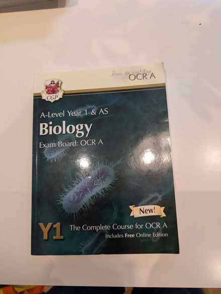 Photo of free A level biology OCR textbooks (Kingston KT1) #2