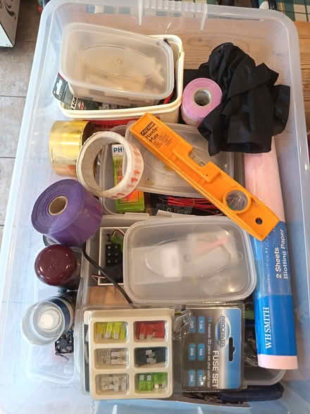 Photo of free Box of model boat bits (Kingsley Park) #1
