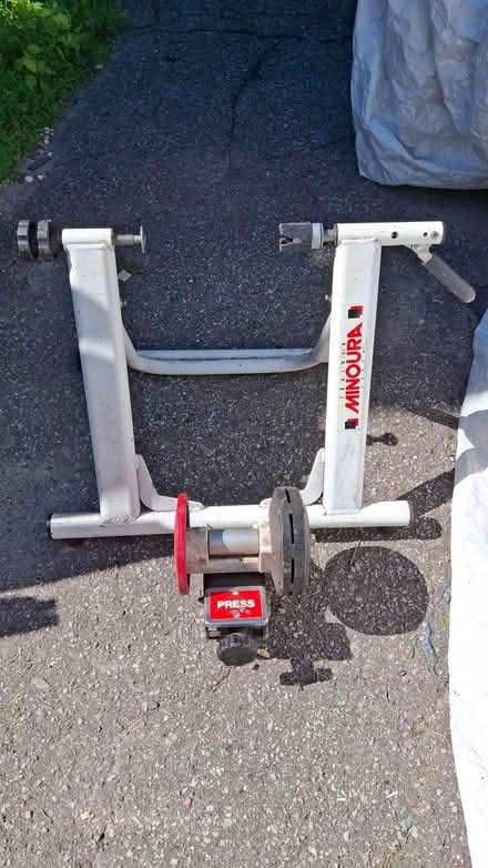 Photo of free Bicycle exercise stand (Westboro, 262 Duncairn Ave.) #1