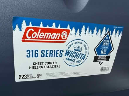 Photo of free 150 Qt Coleman Cooler (Courts of Four Seasons) #2
