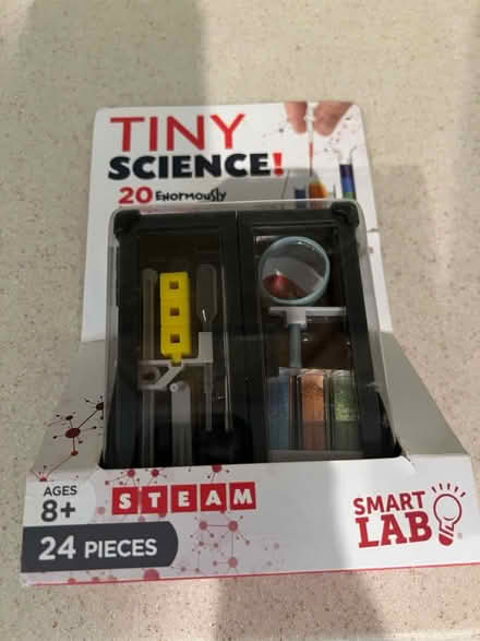 Photo of free unopened tiny science kit for 8+ (Ellicott City 21043) #1