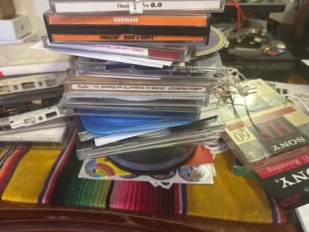 Photo of free CDs, cassettes, new and recorded (Mitty High area) #1