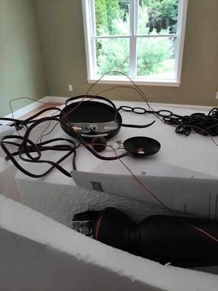 Photo of free Light fixture - short pendant (Ayer Rd, Shirley) #3
